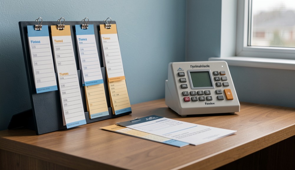 Card and Badge Racks: a distinct production scene