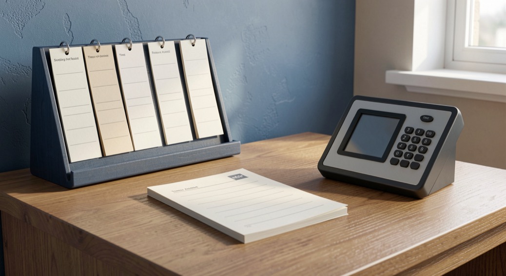 Time and Attendance Equipment: a distinct production scene